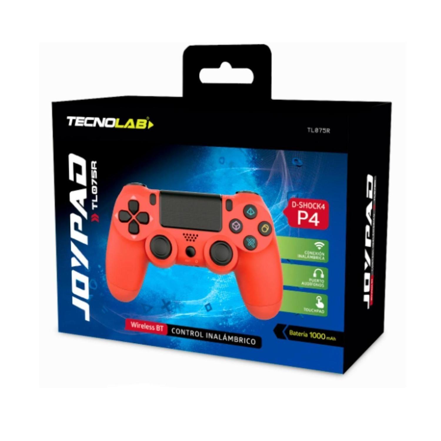 Joystick PS4 Bluetooth D-Shock P4 Naranja-3