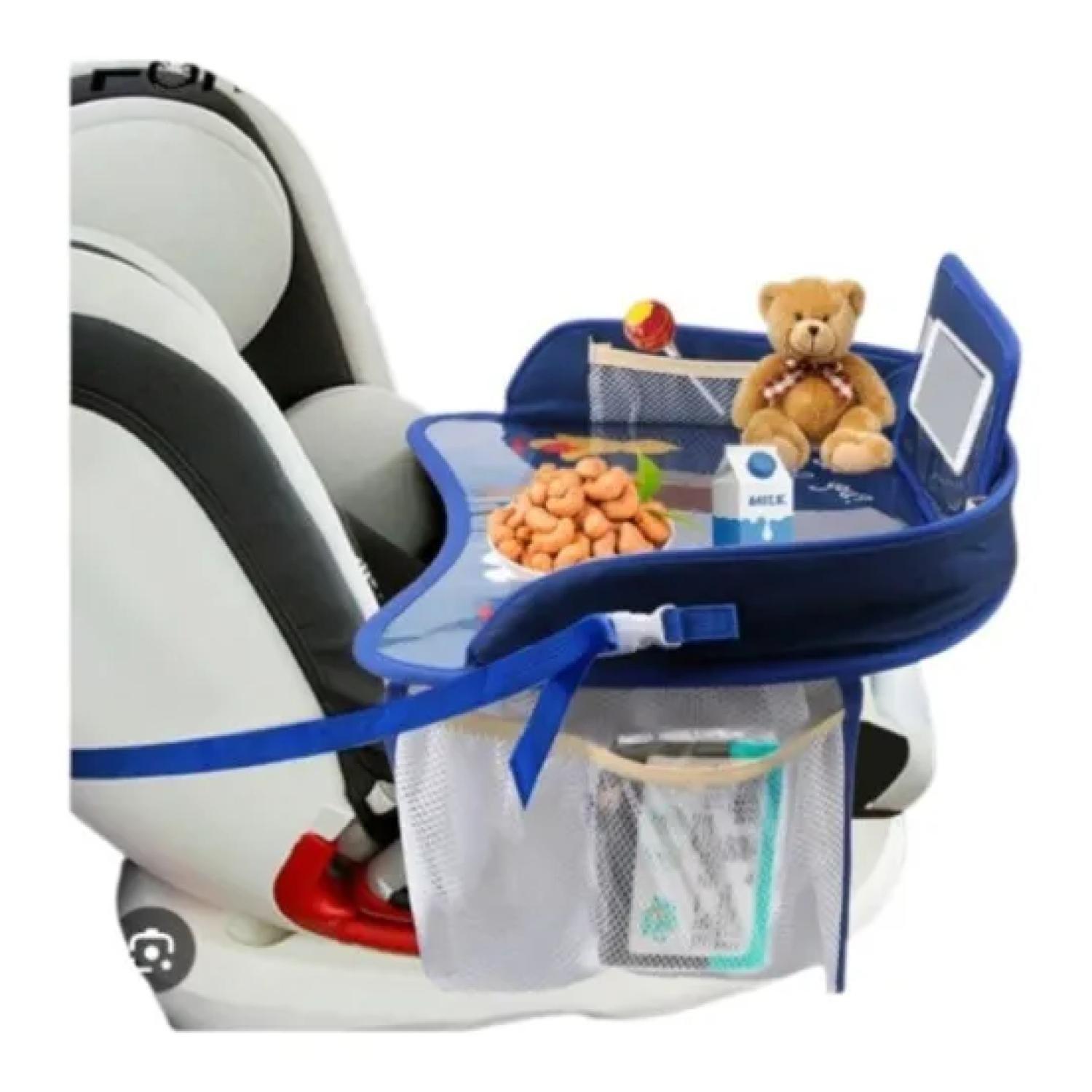 Bandeja Portatil Para Silla De Auto Bebe Infantil Azul-2