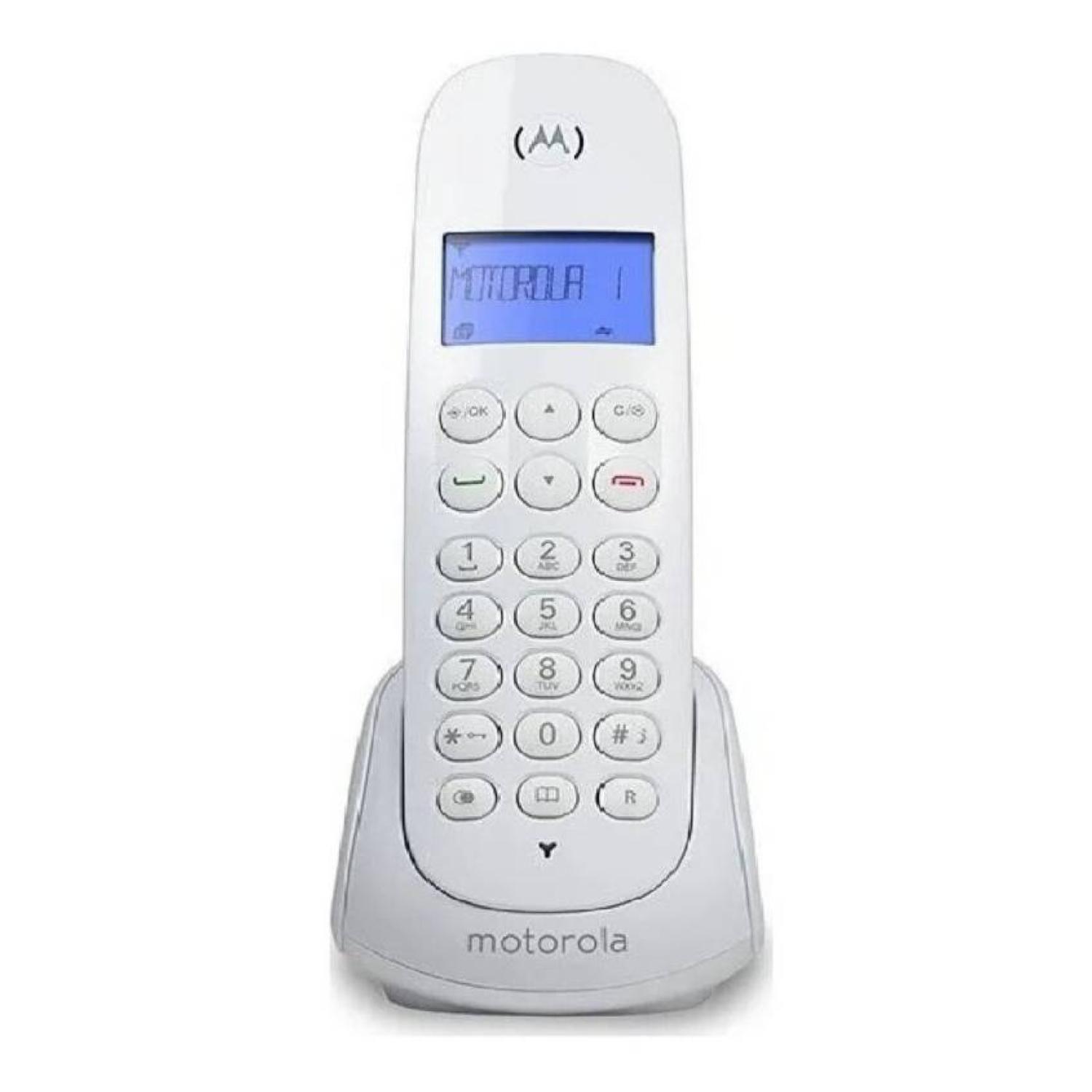 Telefono Sobremesa Digital Inalambrico Blanco M700 Motorola-1
