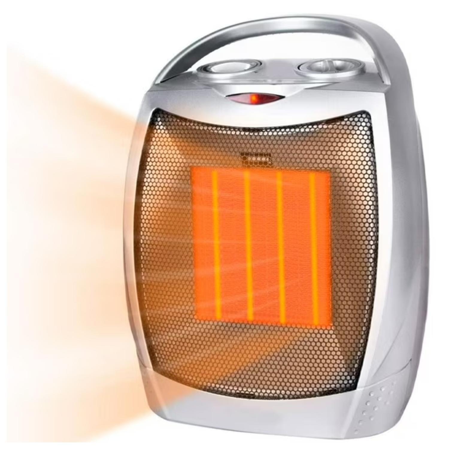 Calefactor Termoventilador 1500W Gris R1603-3