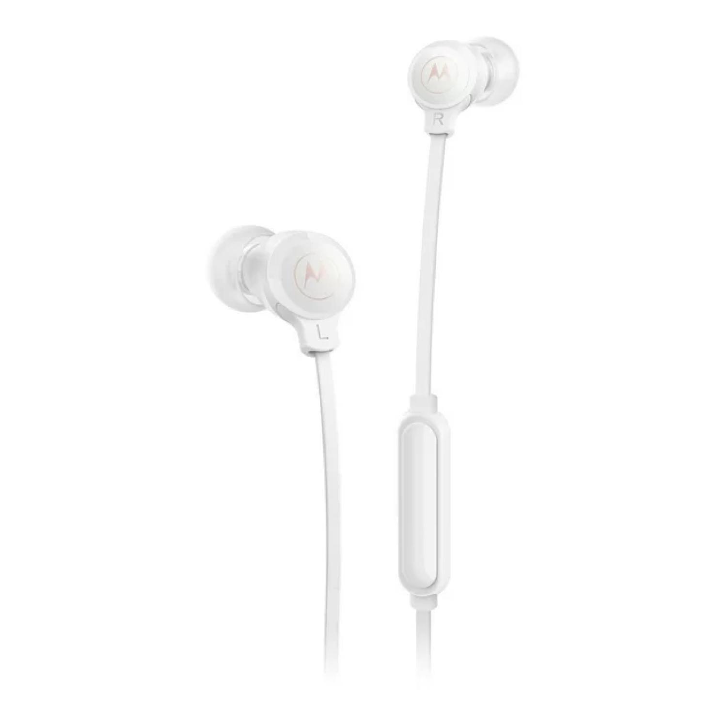 Audifonos Alambricos Manos Libres Jack 3.5mm Blanco EarBuds3S-2