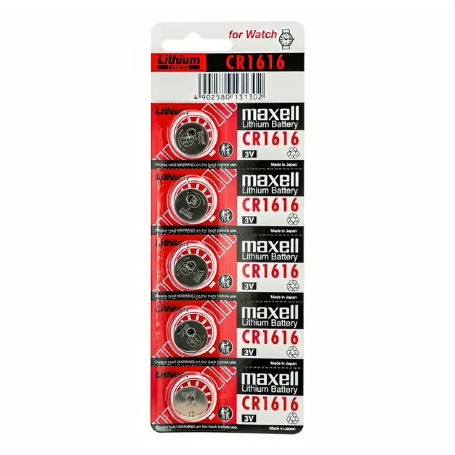 Pack 5 Pilas De Reloj CR1620 3V X16205-0