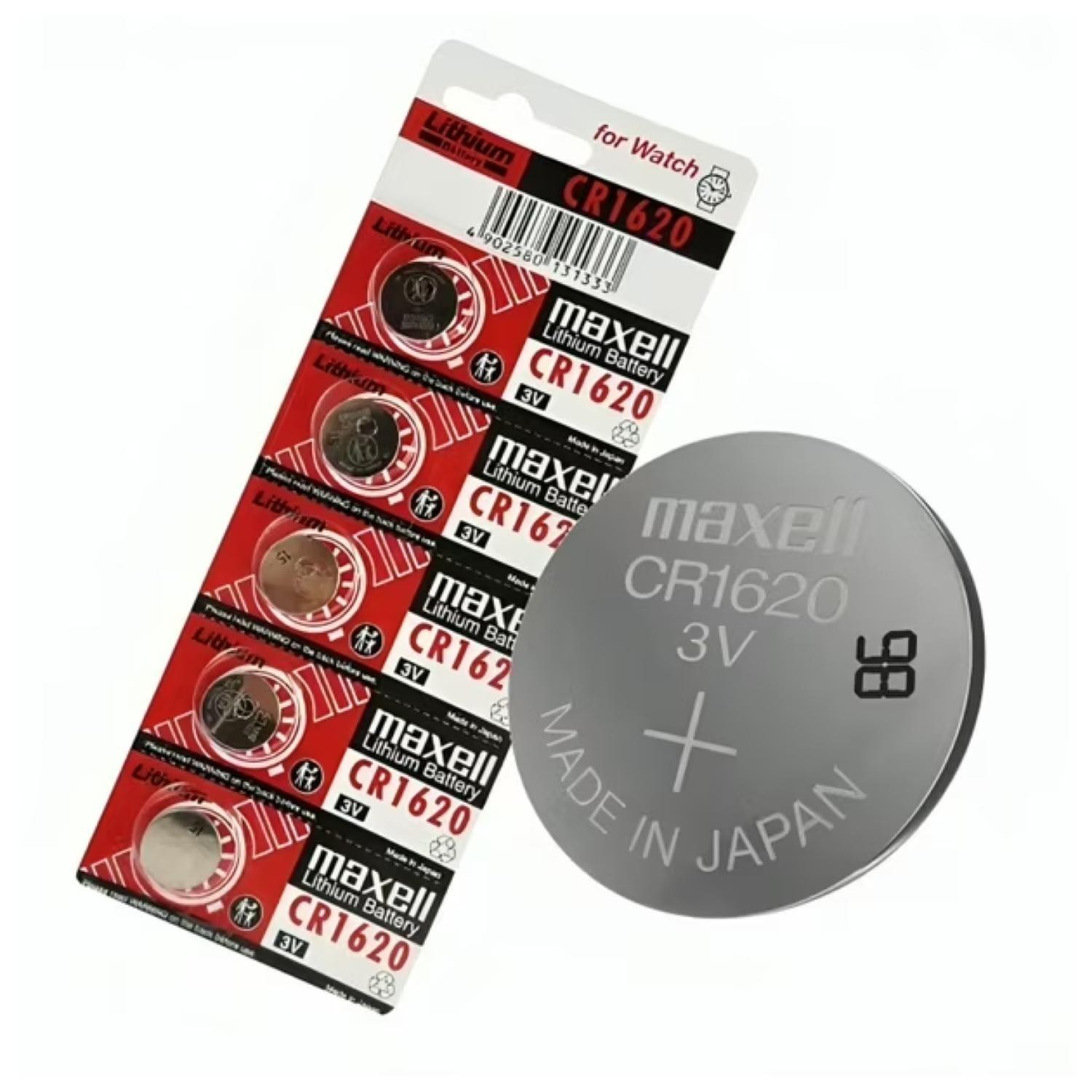 Pack 5 Pilas De Reloj CR1620 3V X16205-1
