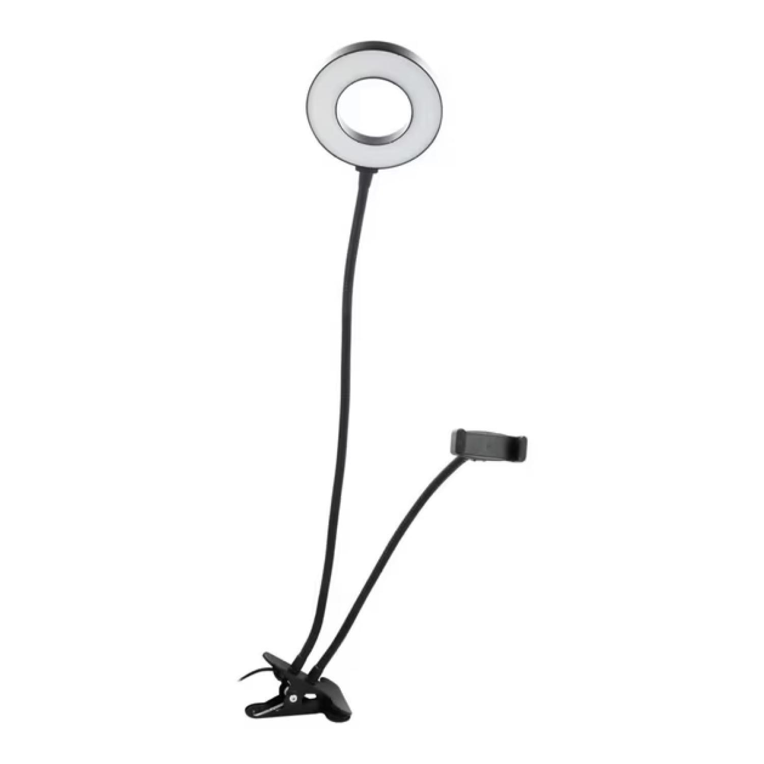 Soporte Tipo Clip Aro De Luz 4" Telefono Celular-3