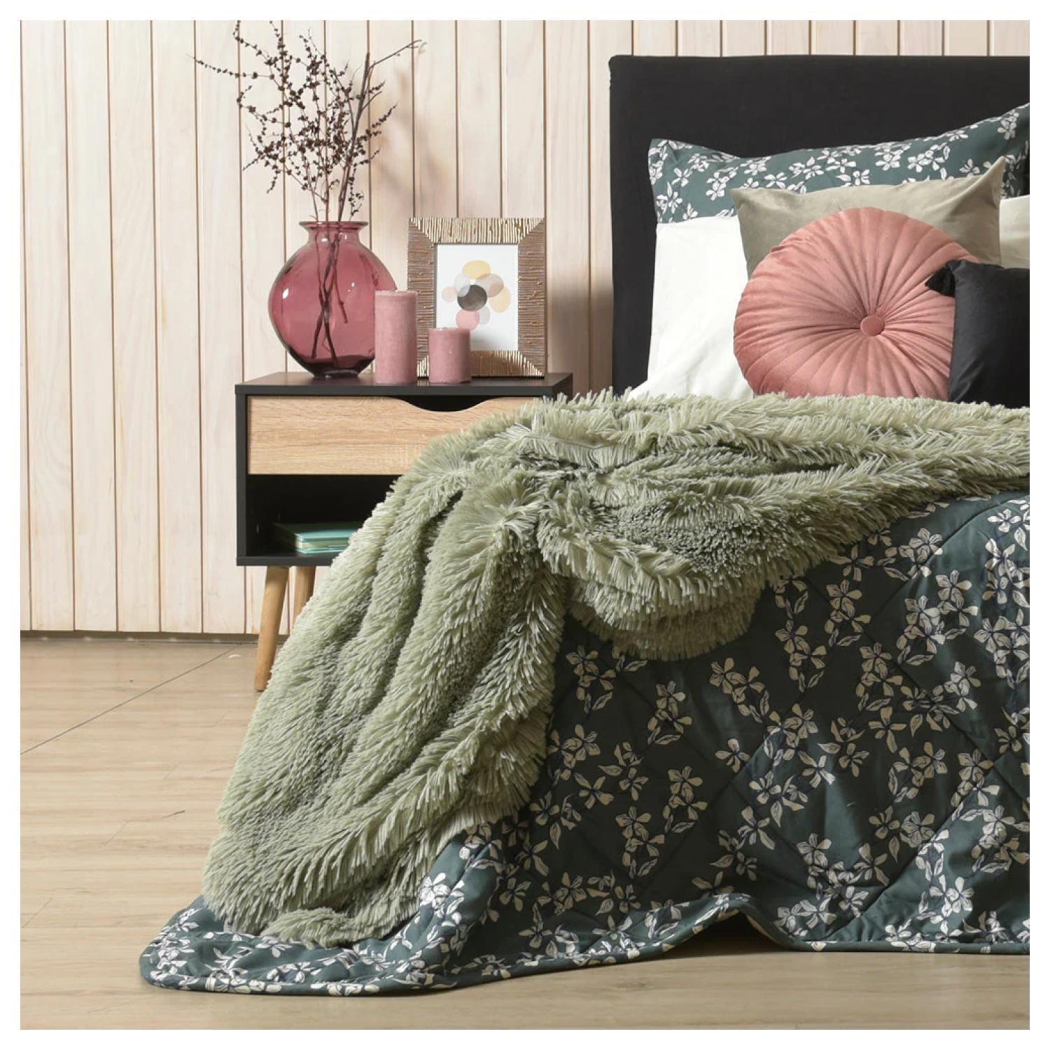 Plumon 1.5 Plazas 180X240cm Microfibra Tamarrugo Estampado Mashini-2