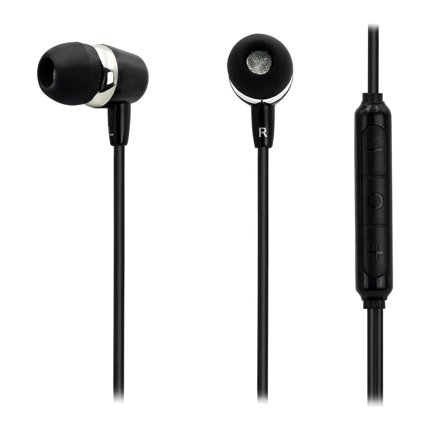 Audifonos Manos Libres InEar USB C Negro DHE-7000C-1