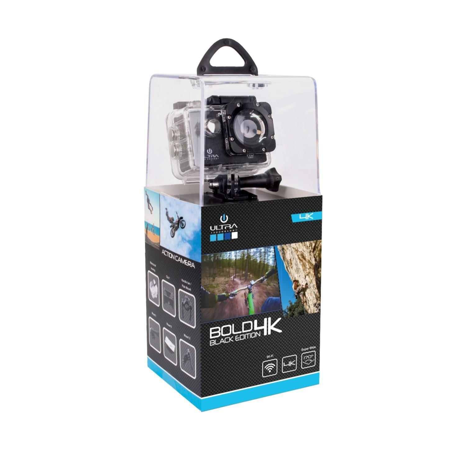 Camara Deportiva Sumergible 4K HD WiFi accesorios Ultra-1
