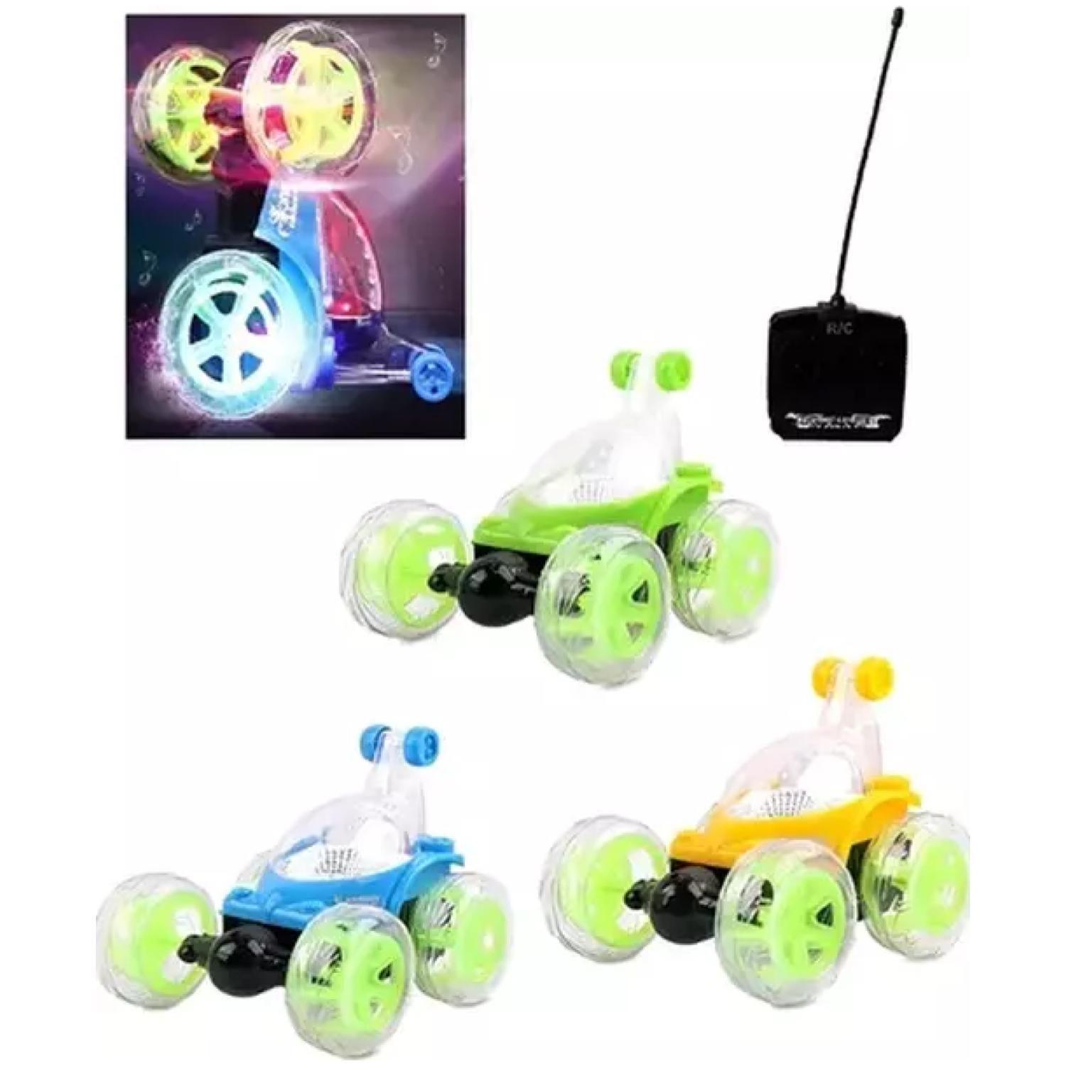 Juguete Auto Loco A Control Remoto Giros 360° Infantil-2