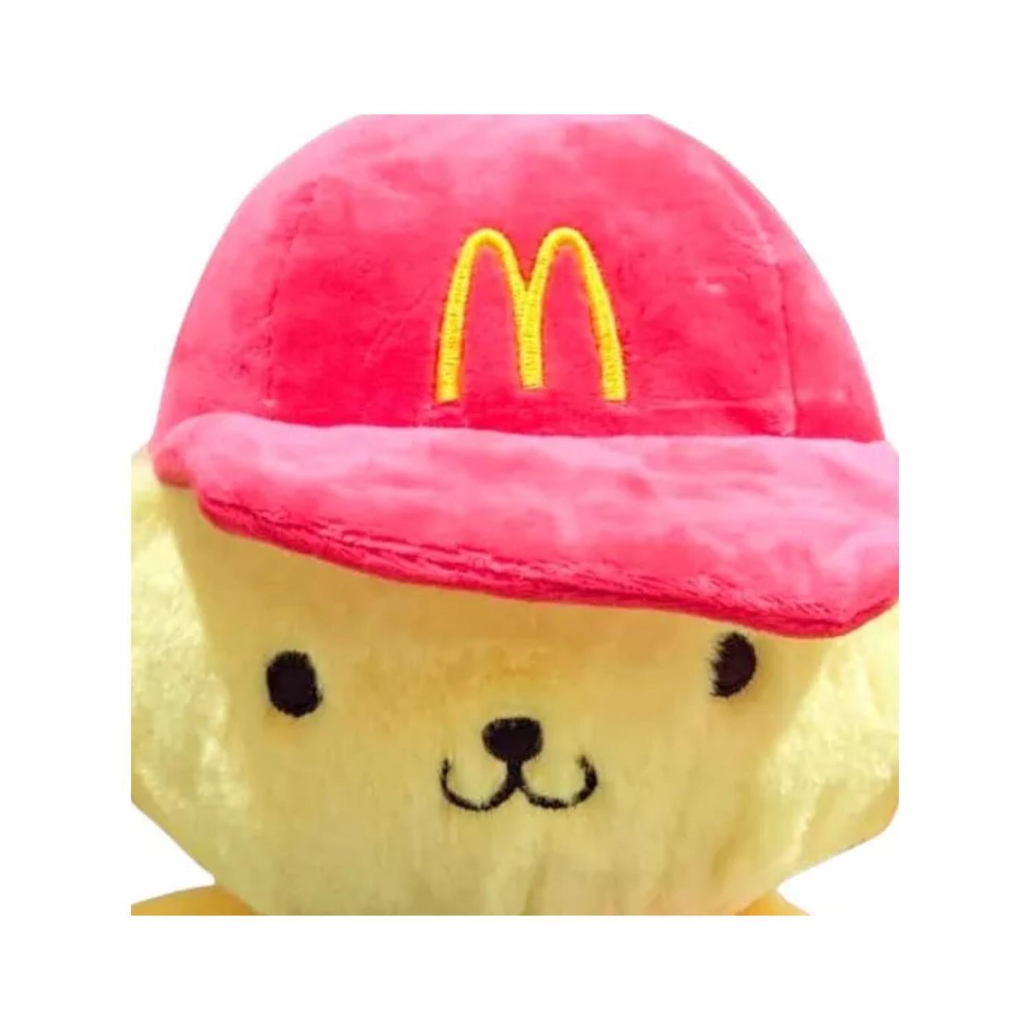 Juguete Peluche Pompompurin Gorro McDonalds 20cm Infantil-1