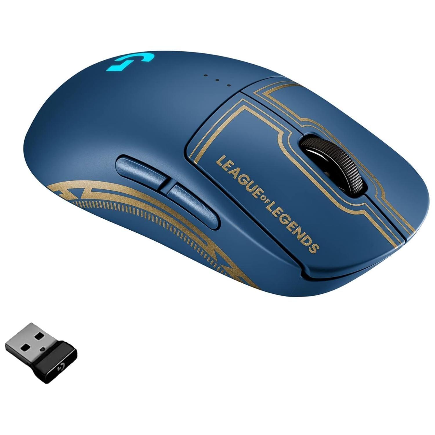 Mouse Gamer Inalambrico 8 Botones 25600 DPI RGB Lightsync Diseño LOL-1