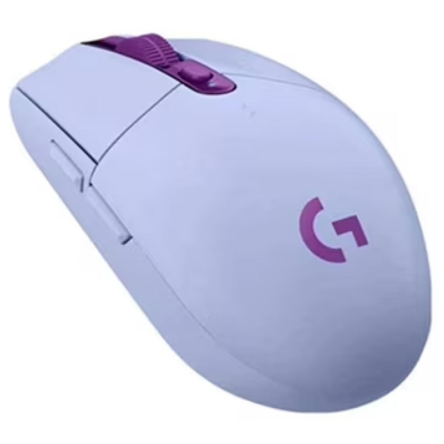 Mouse Inalambrico Gamer 6 Botones G305 Morado-1