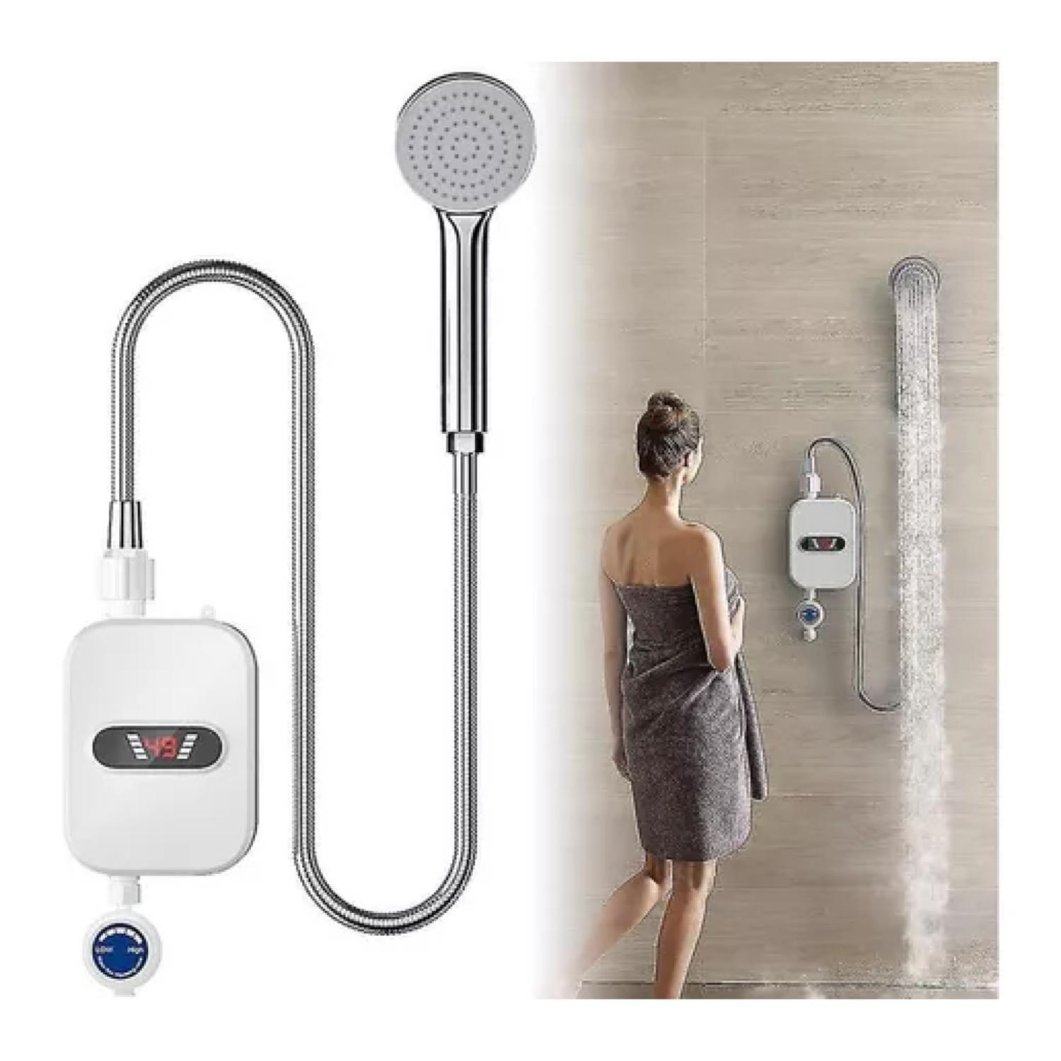 Mini Calentador De Agua Para Ducha Instantaneo Baño-2