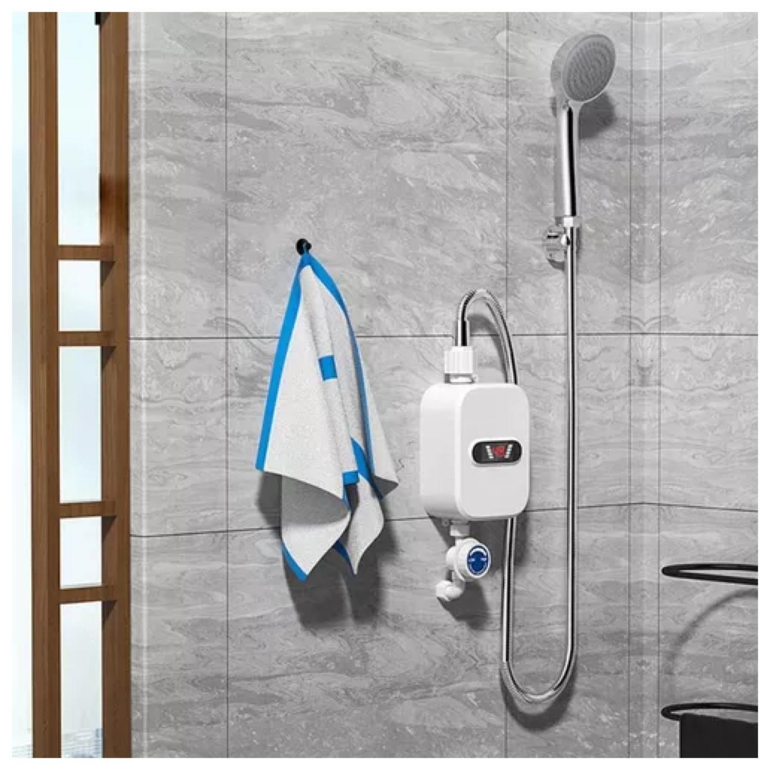 Mini Calentador De Agua Para Ducha Instantaneo Baño-4