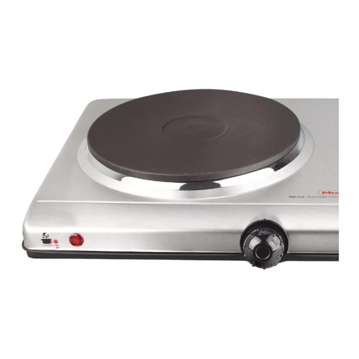 Cocina Encimera Electrica 2 Platos 22500W Dinamic Inox Duo-3