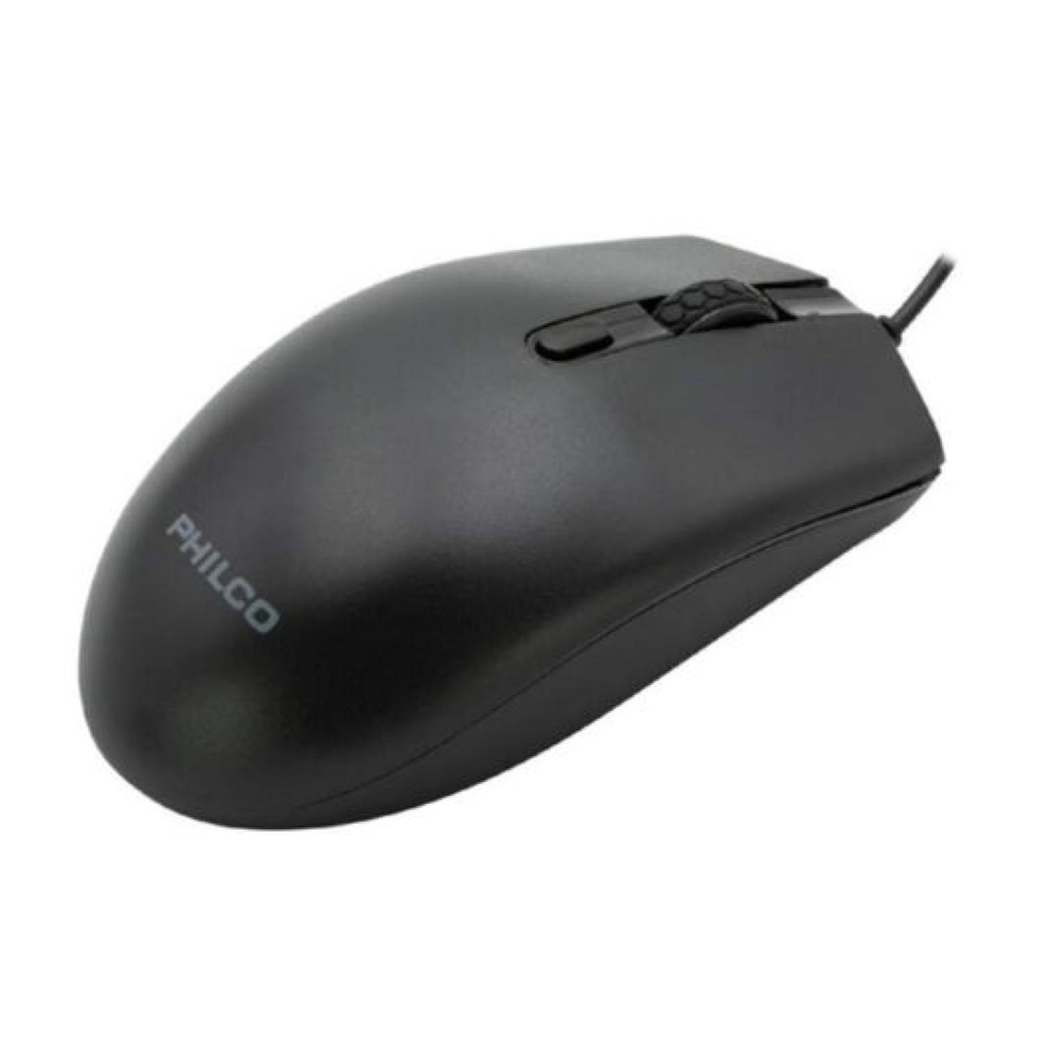 Mouse Alambrico USB 4 Botones 1200DPI SPK7204 Philco Pro-0
