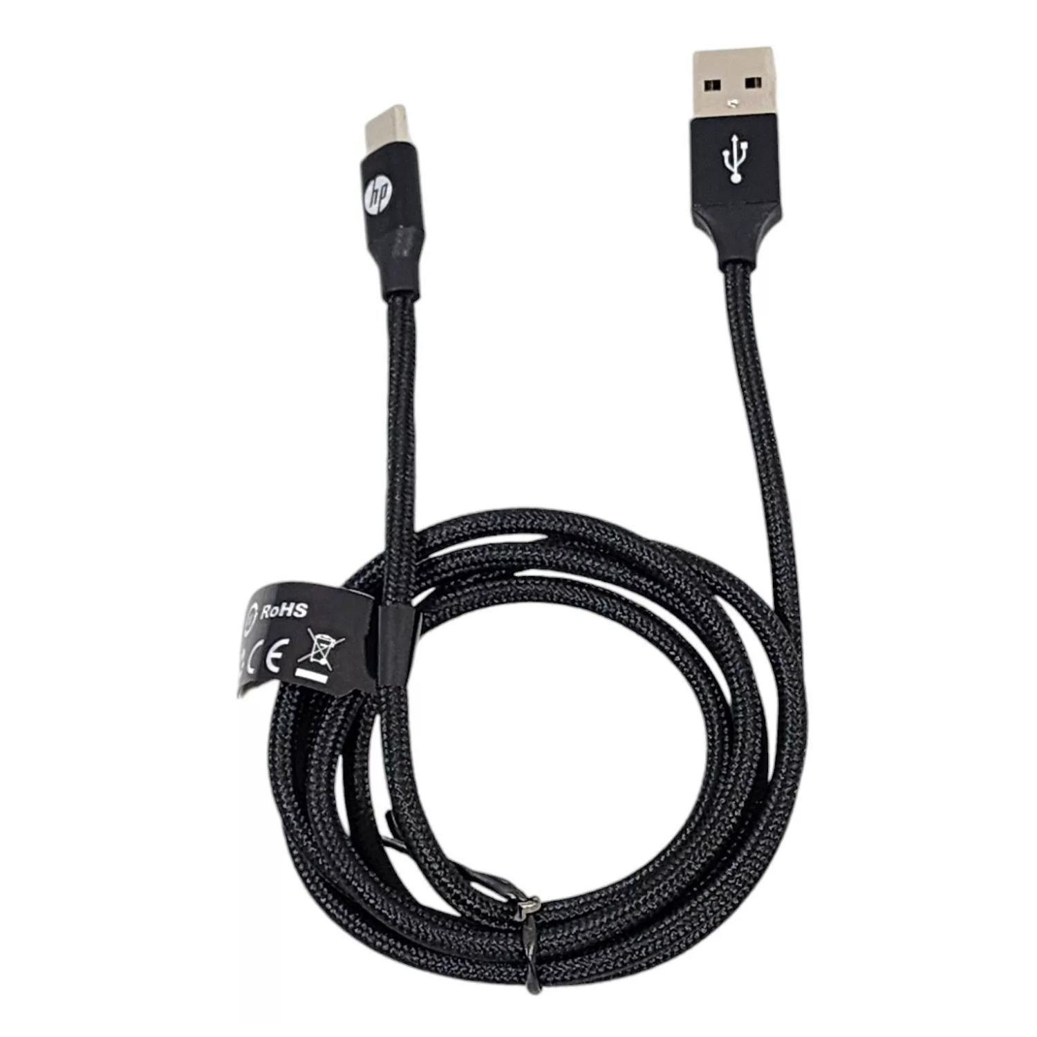 Cable De Carga USB A USB C 1mt Negro DHC-TC102-2