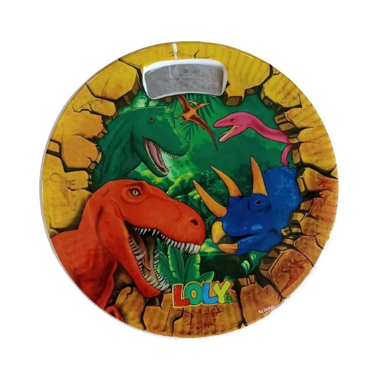 Silla Piso Plegable Infantil 25cm Jardin Piscina Dinosaurios-0