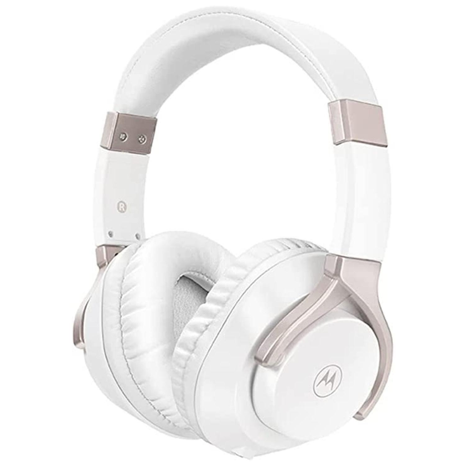 Audifono OverEar Manos Libres Jack 3.5 Blanco XT200 Motorola-0