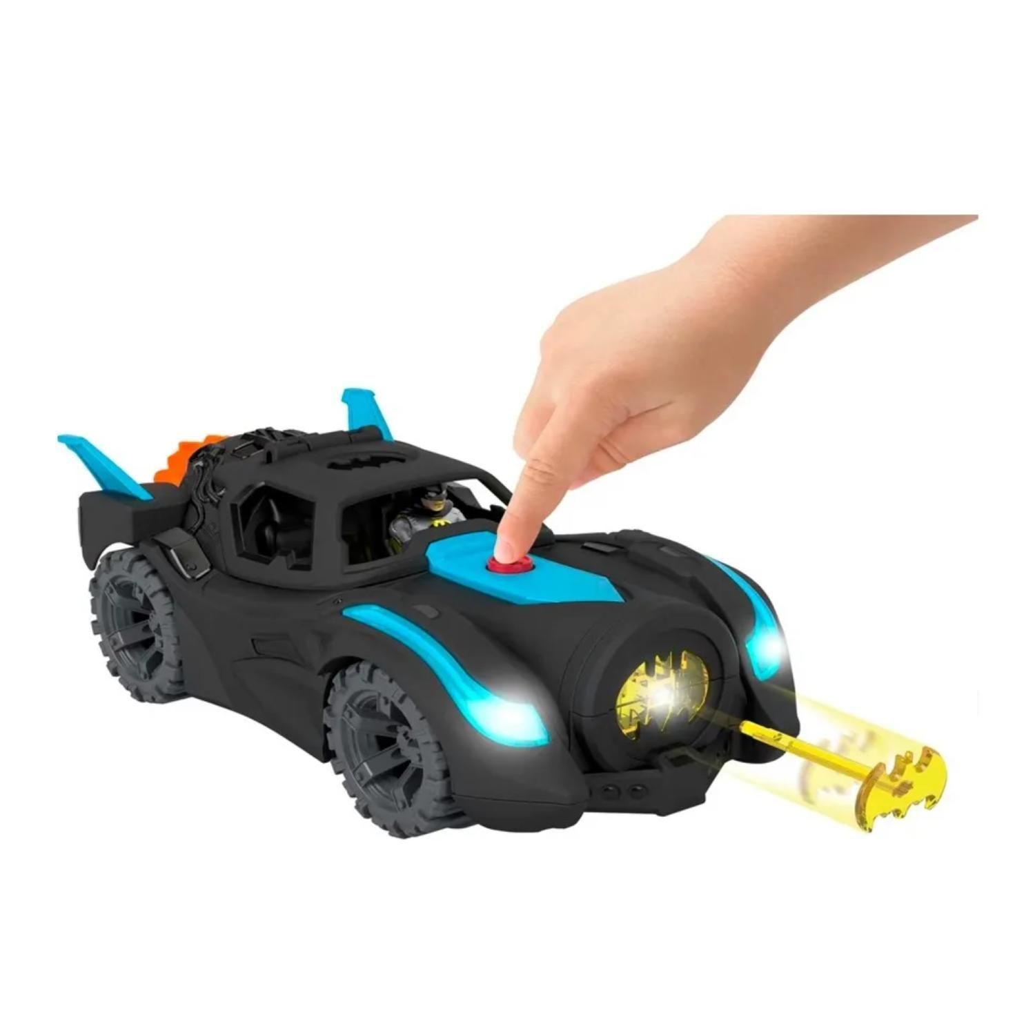 Juguete Auto De Batman Con Figura 10cm Con Sonido Infantil-2