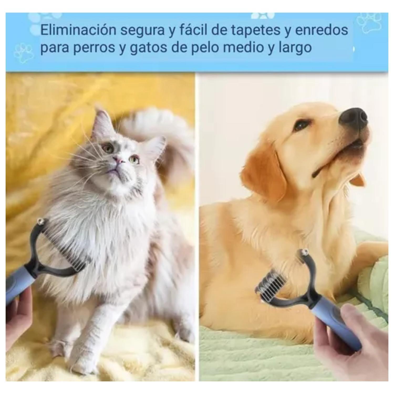 Pack De Limpieza Para Mascotas Corta Uñas Lima Cepillo-2