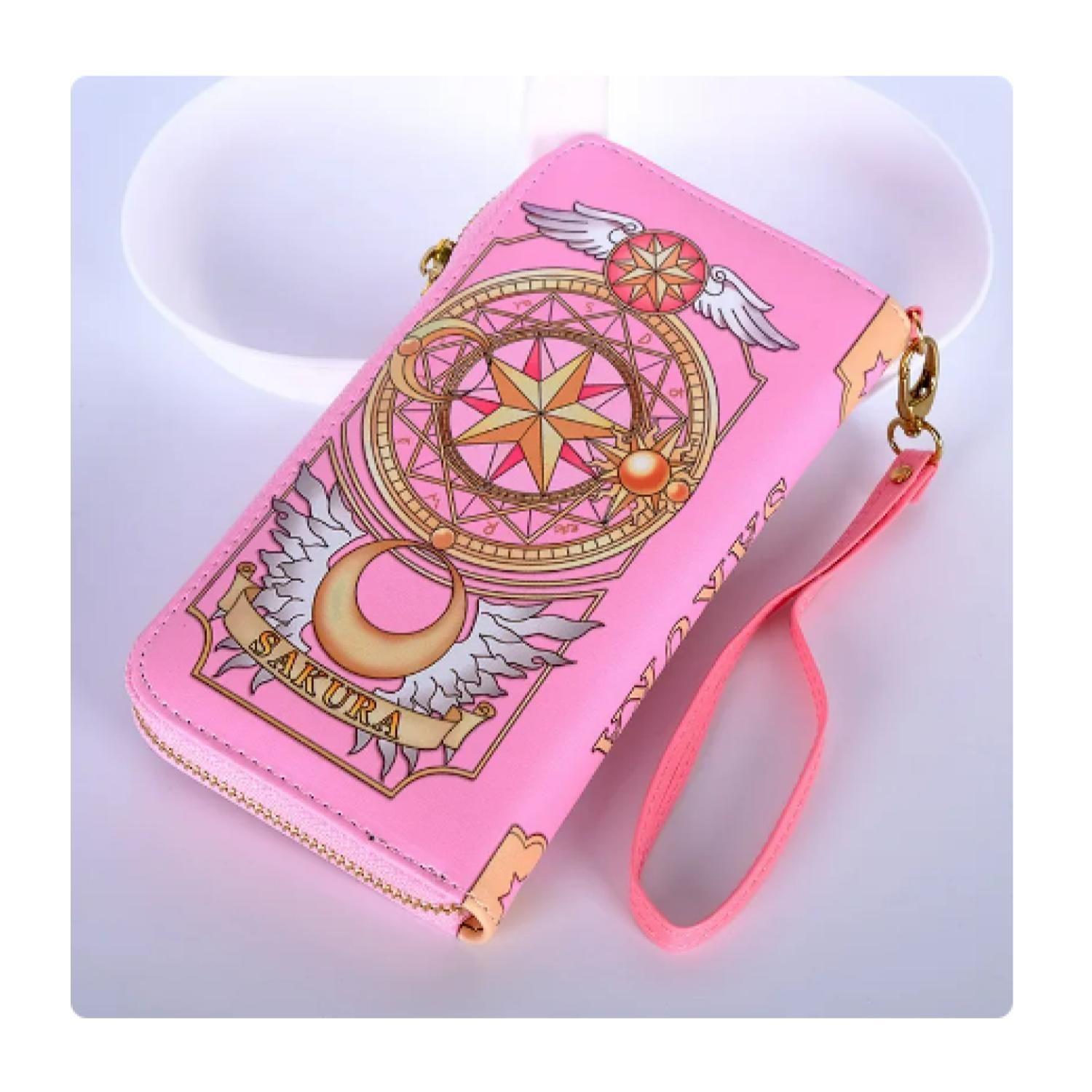 Billetera 6 compartimientos Diseño Kinomoto Sakura-1