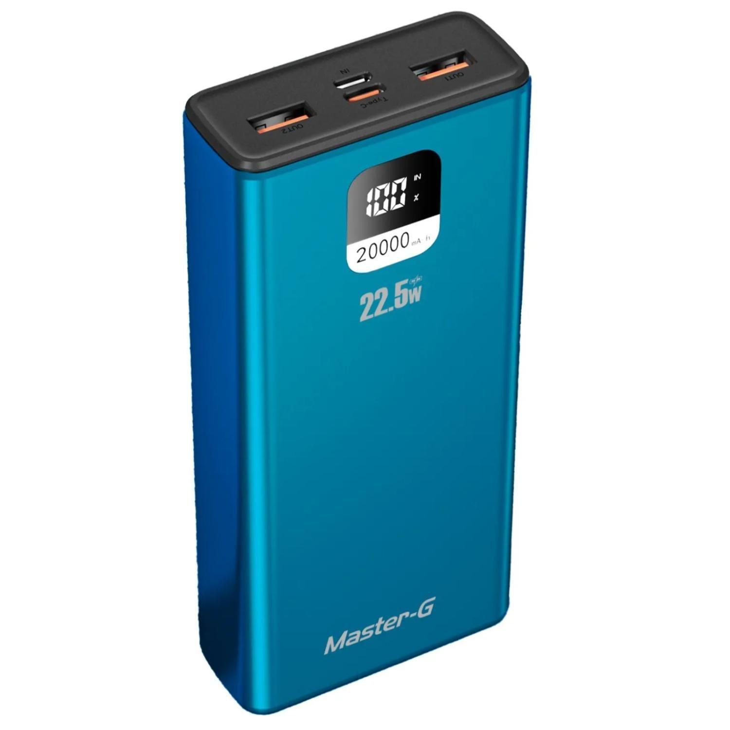 PowerBank Cargador Portatil 20000mAh 22.5W UCP20LPD Master-G-0