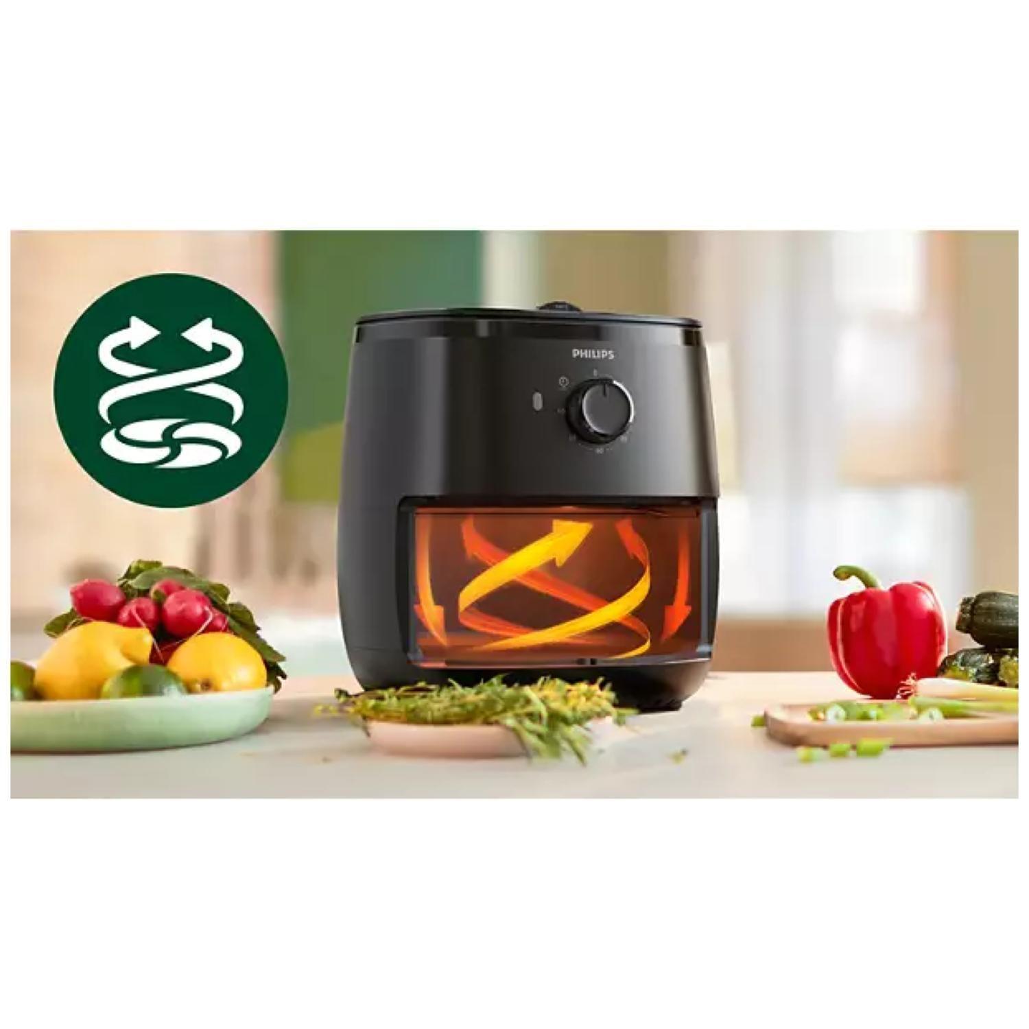 Freidora De Aire Air Fryer 3700ml 1500W Hd9100/80 Philips-3