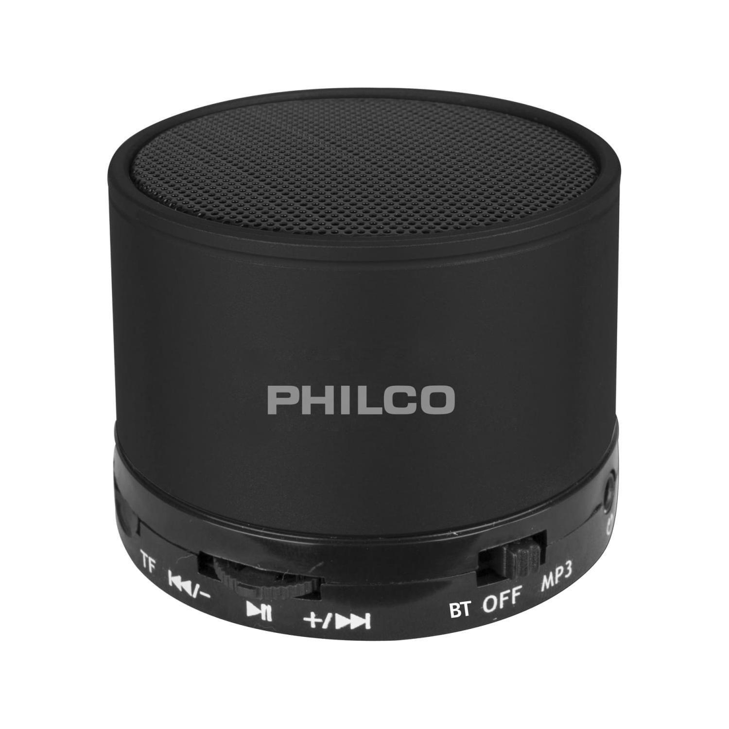 Parlante Portatil Bluetooth 3W RMS P295 Negro Philco-0