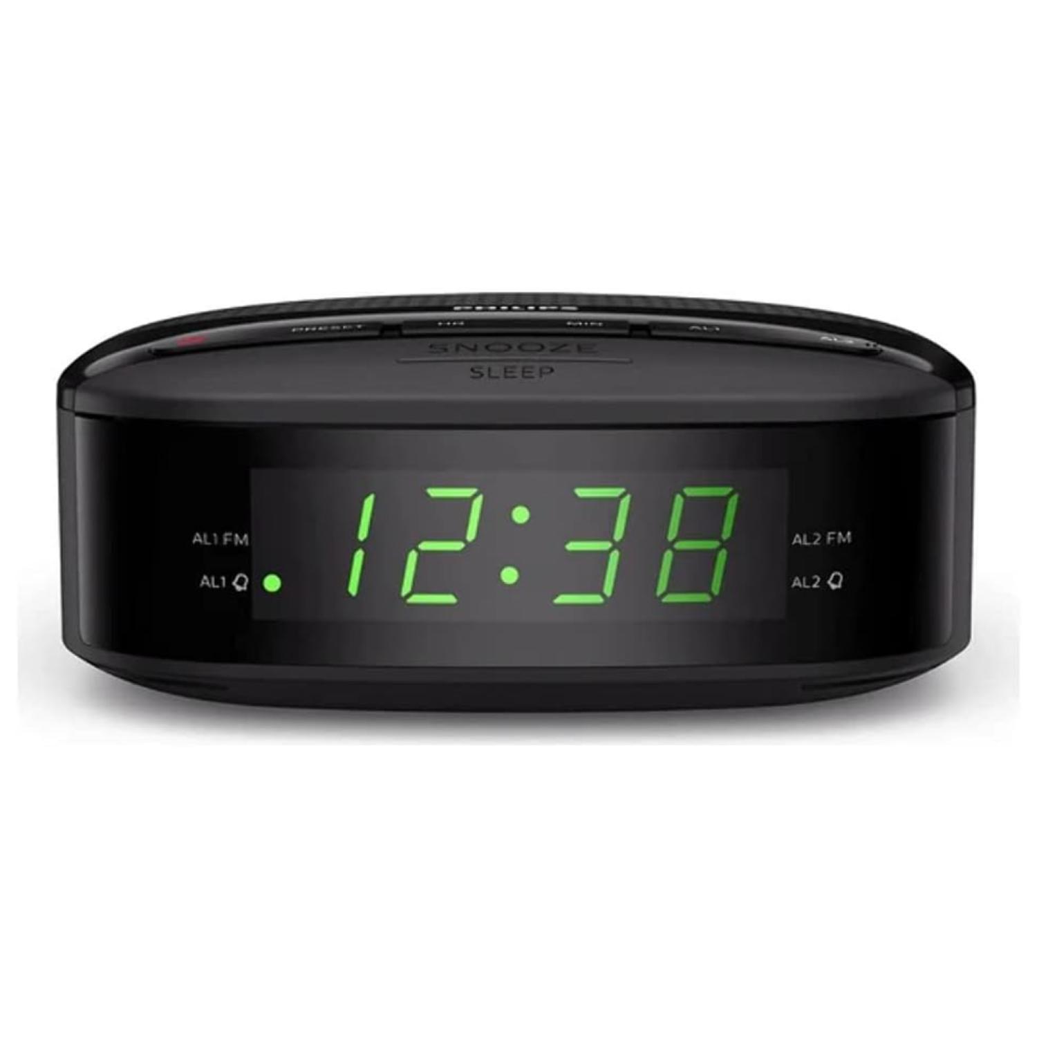 Radio Reloj Despertador Bluetooth FM Negro TAR3205-2