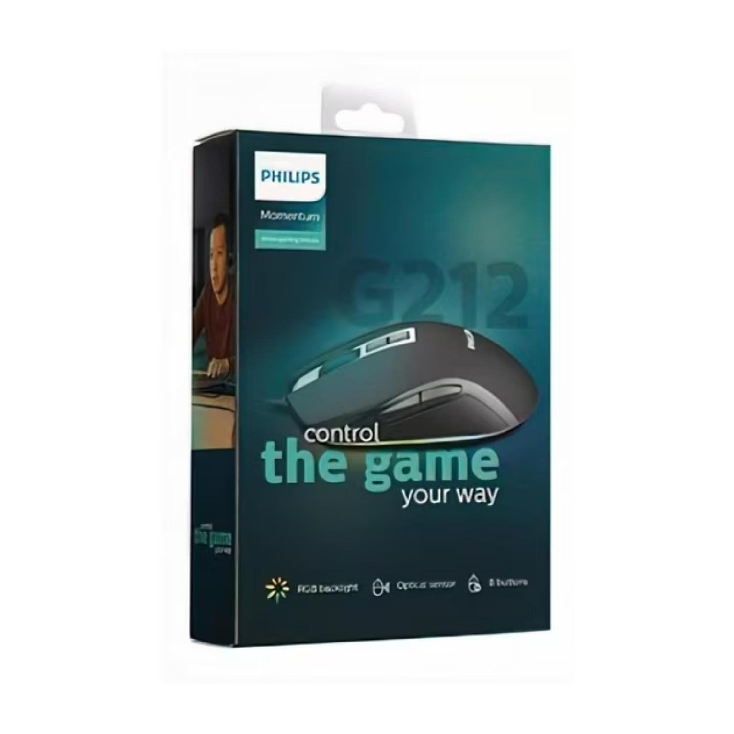 Mouse Gamer Alambrico USB 8B 2800DPI RGB SPK9212-4