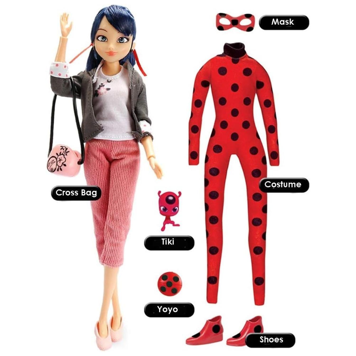 Juguete Figura Muñeca Ladybug 28cm Miraculous Fashion-2