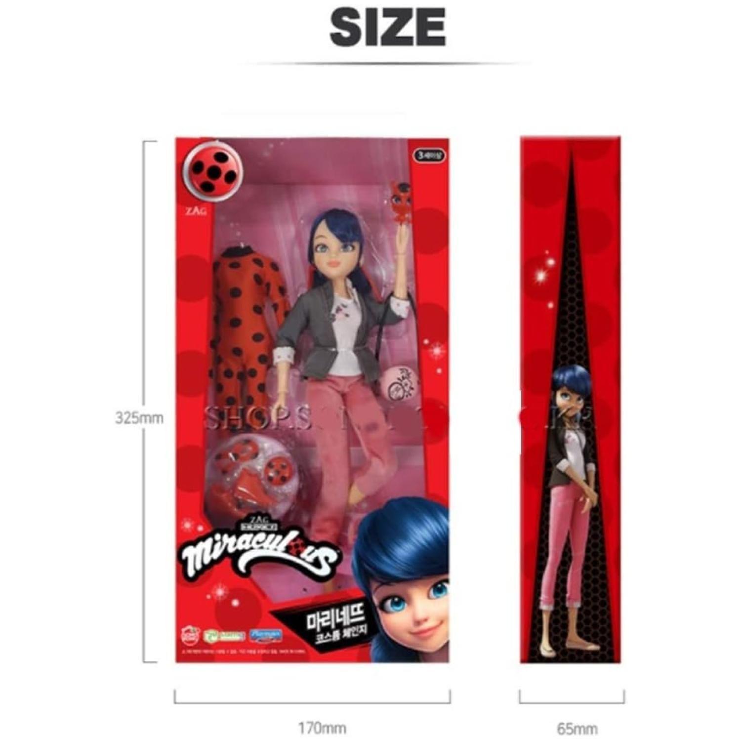 Juguete Figura Muñeca Ladybug 28cm Miraculous Fashion-4
