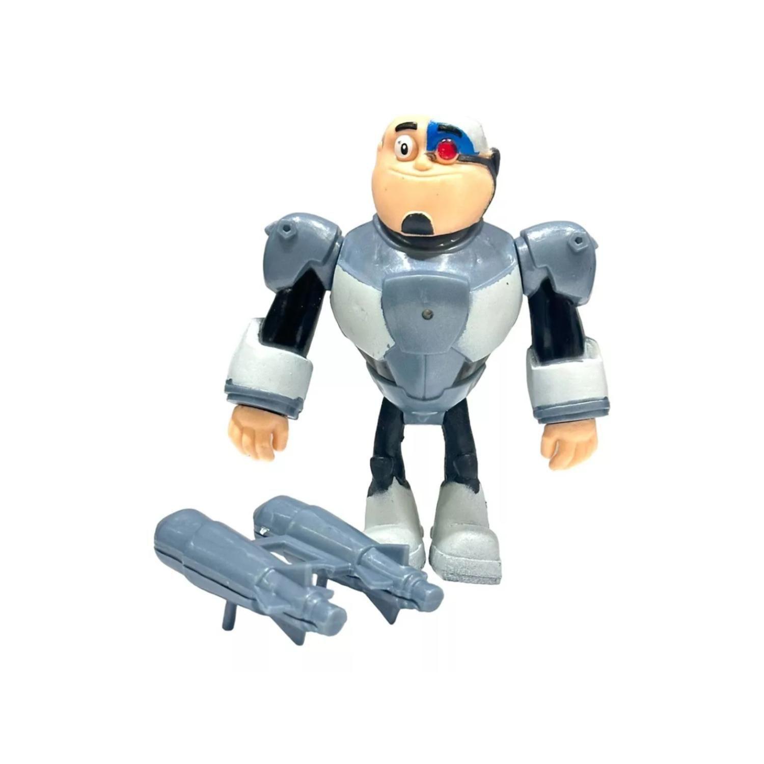 Juguete Figuras Jovenes Titanes 3 Piezas 14Cm Accesorios-2