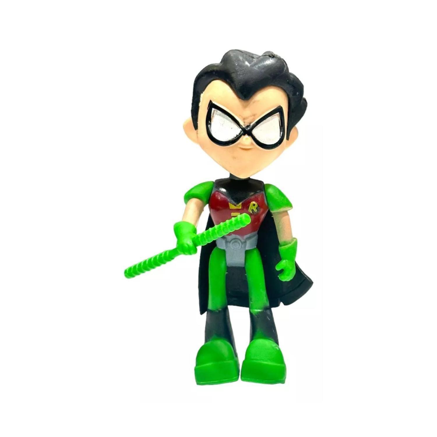 Juguete Figuras Jovenes Titanes 3 Piezas 14Cm Accesorios-3