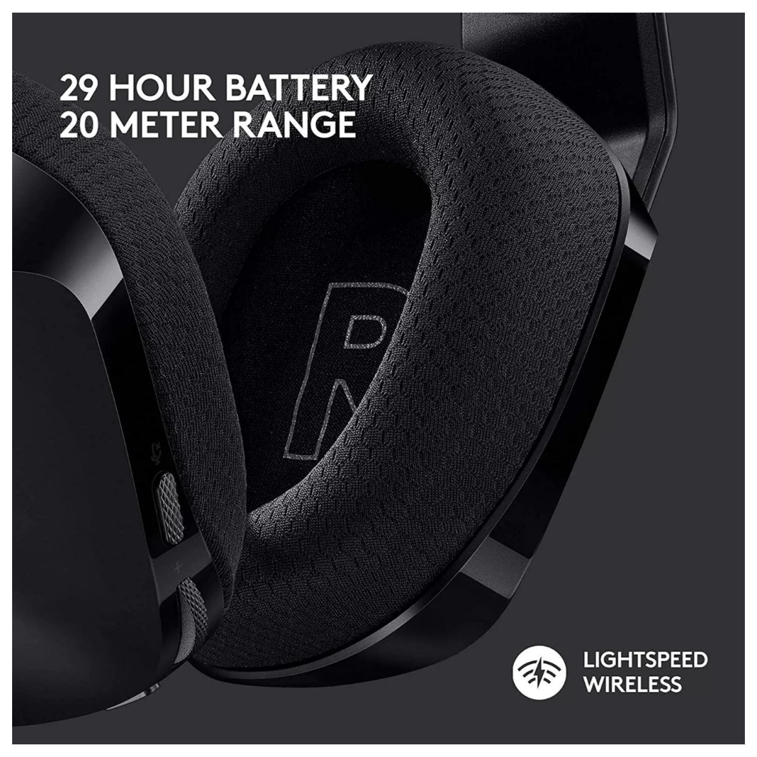 Audifono Gamer Inalambrico RGB Lightspeed Negro G733-3