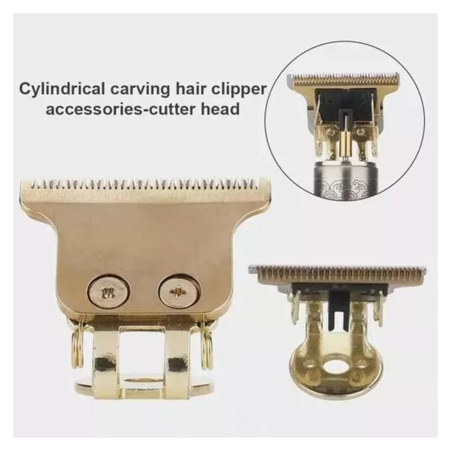 Maquina Perfiladora De Cabello Y Barba Recargable USB Dorada-5
