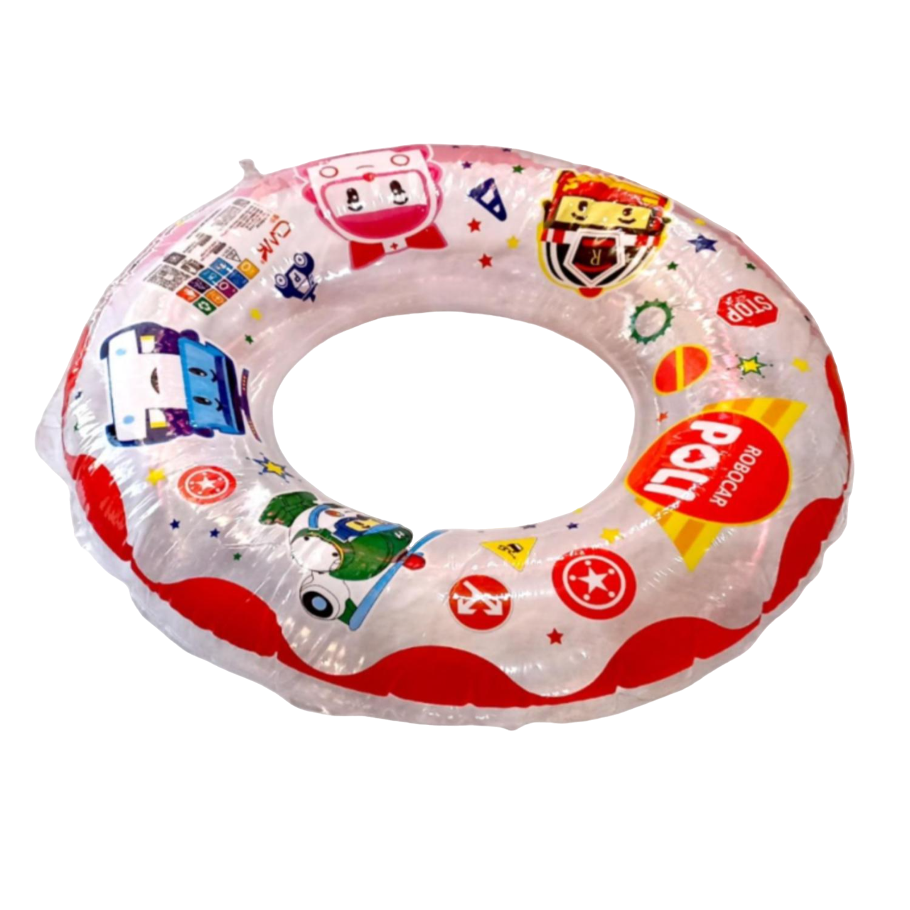 Flotador Inflable Transparente 80cm Diseños Para Piscinas-0