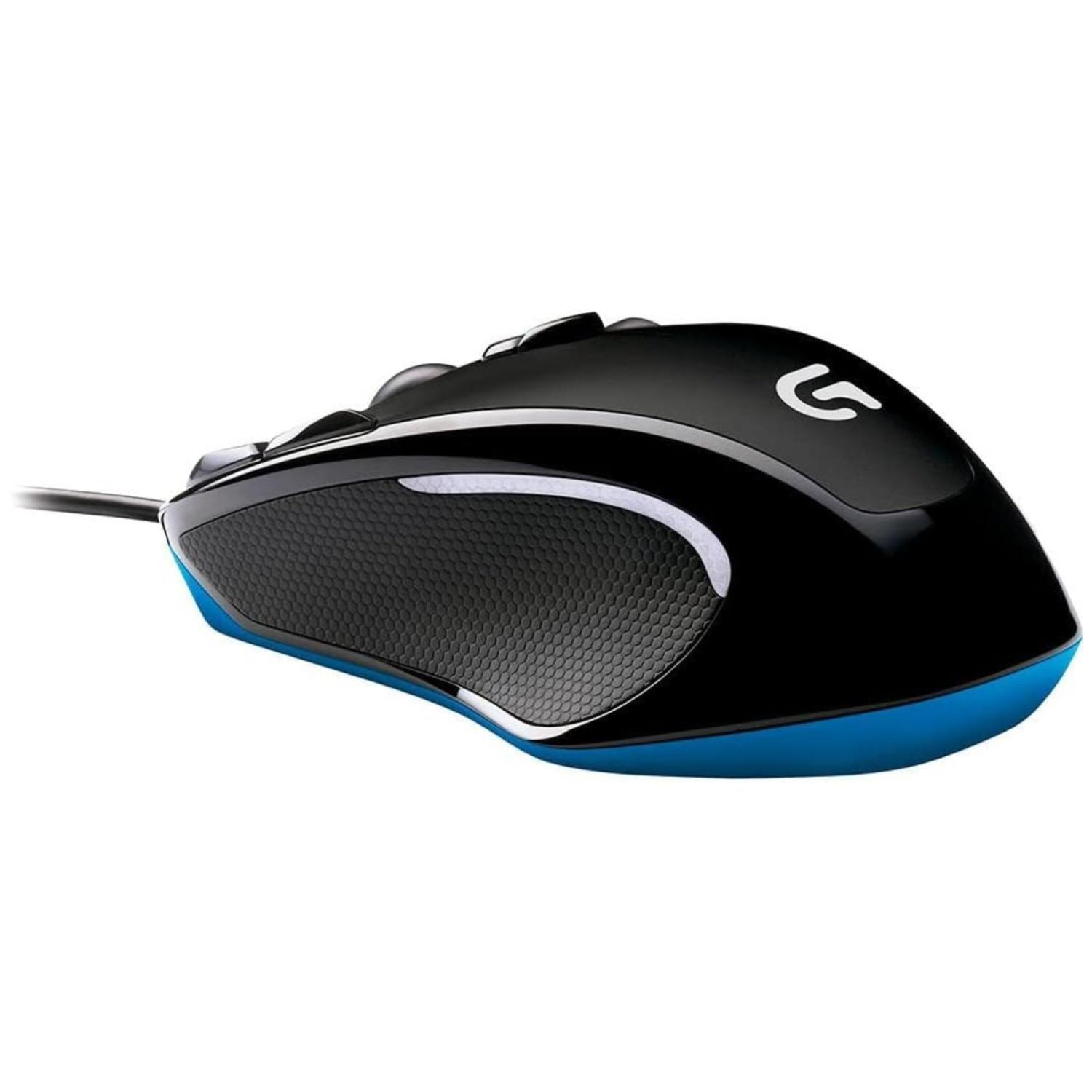 Mouse Gamer 9 Botones Alambrico G300 Negro-2