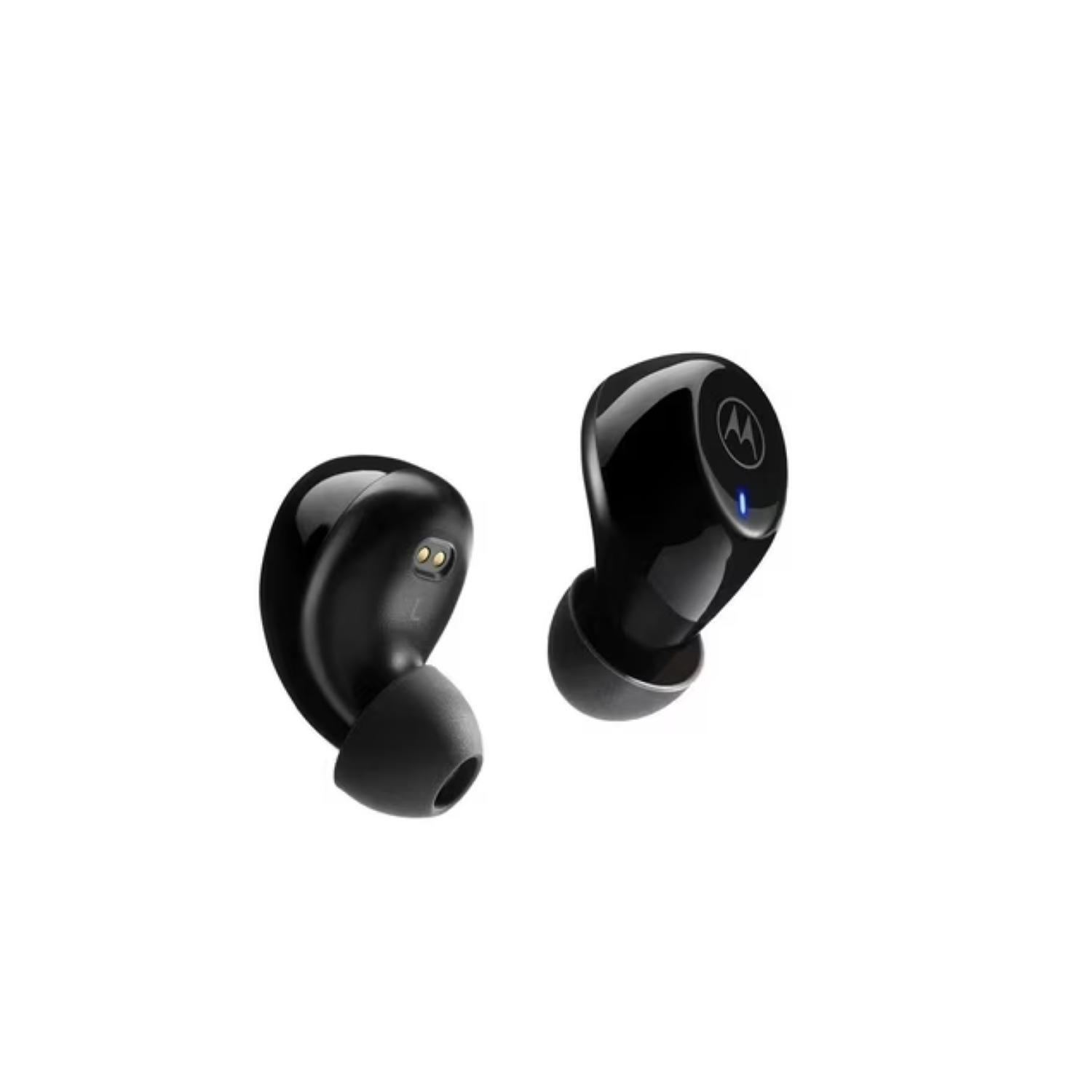 Audifonos Bluetooth TWS Recargables Negro Moto Buds 105-2