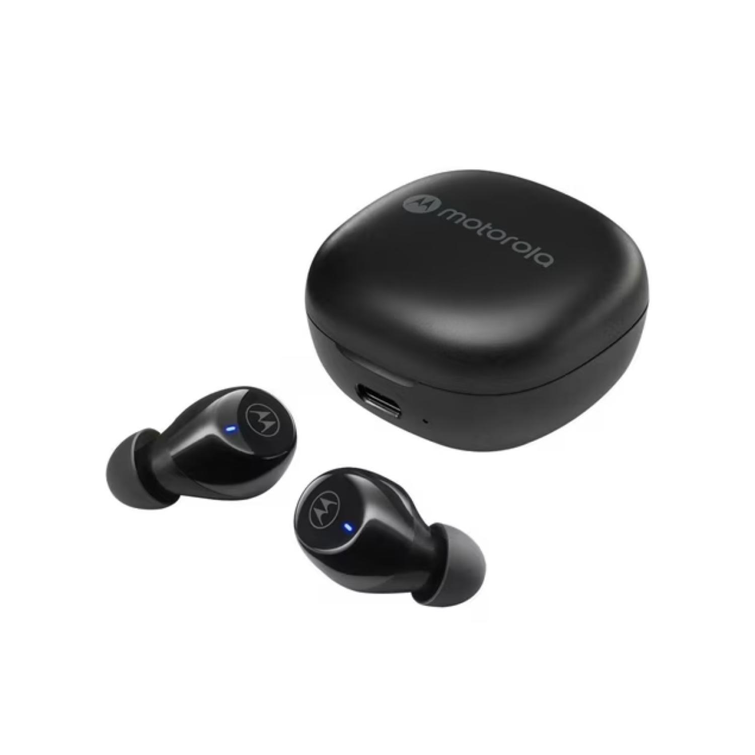 Audifonos Bluetooth TWS Recargables Negro Moto Buds 105-3