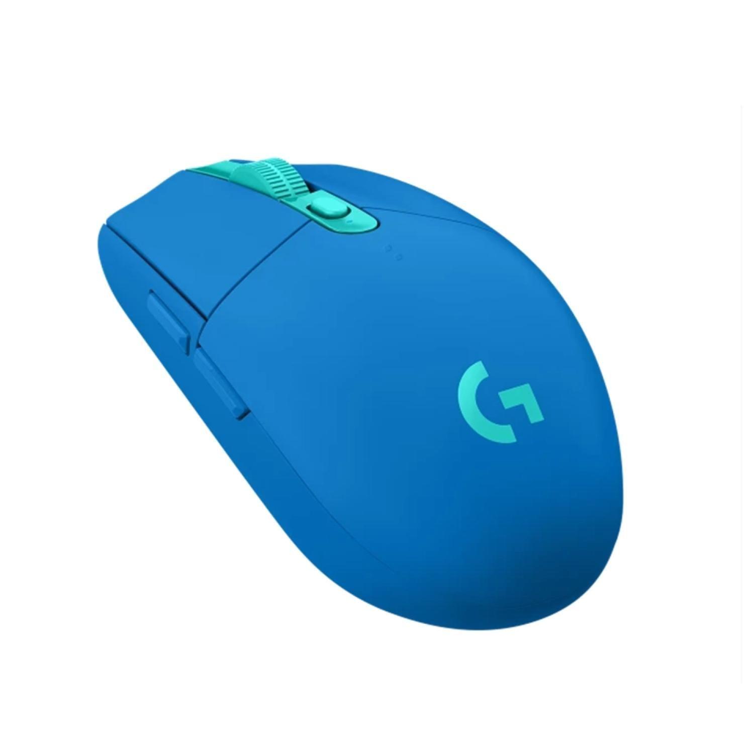 Mouse Gamer Alambrico 6 Botones 8000 DPI G203 RGB Azul-2