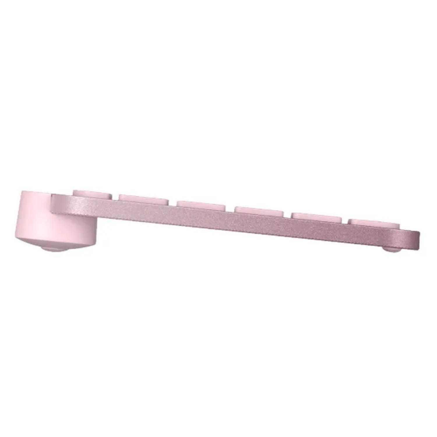 Mini Teclado Inalambrico Bluetooth Recargable Slim Rosado Mx Keys Mini-3