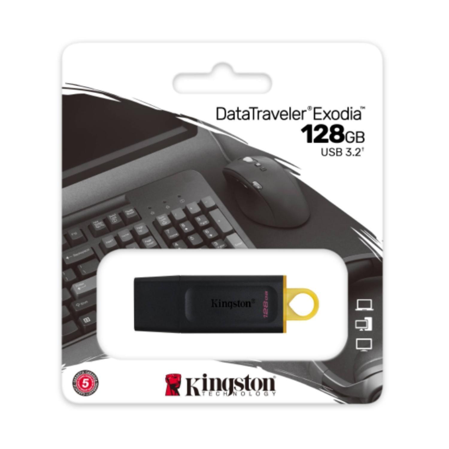 Pendrive USB 3.2 128Gb Datatraveler Exodia Kingston-2
