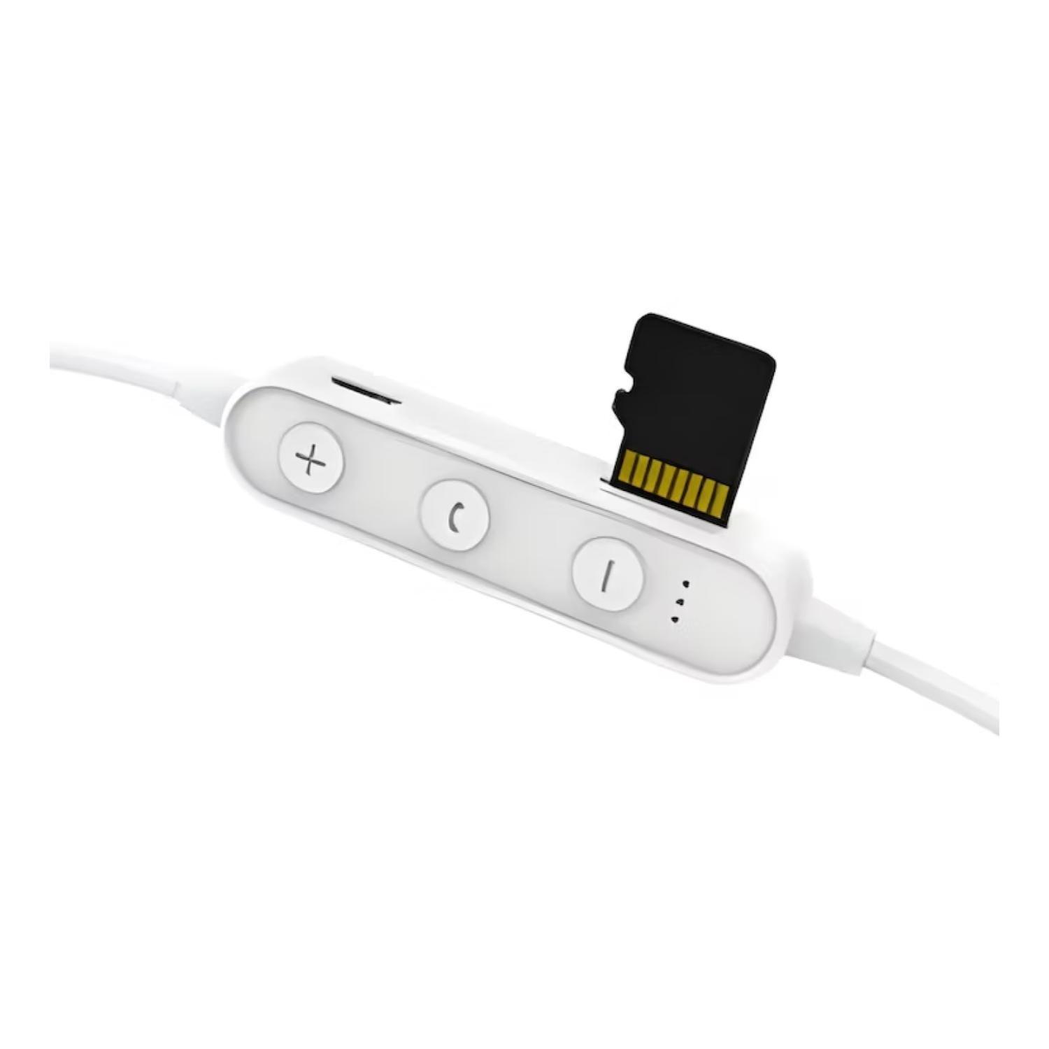 Audifono Bluetooth Deportivo InEar Blanco M29 Monster-1