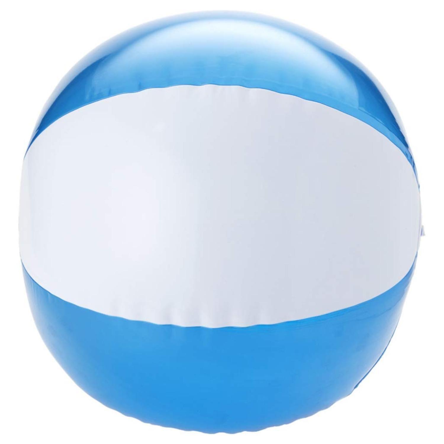Pelota Inflable De Playa O Piscinas Blanco Azul Infantil-1
