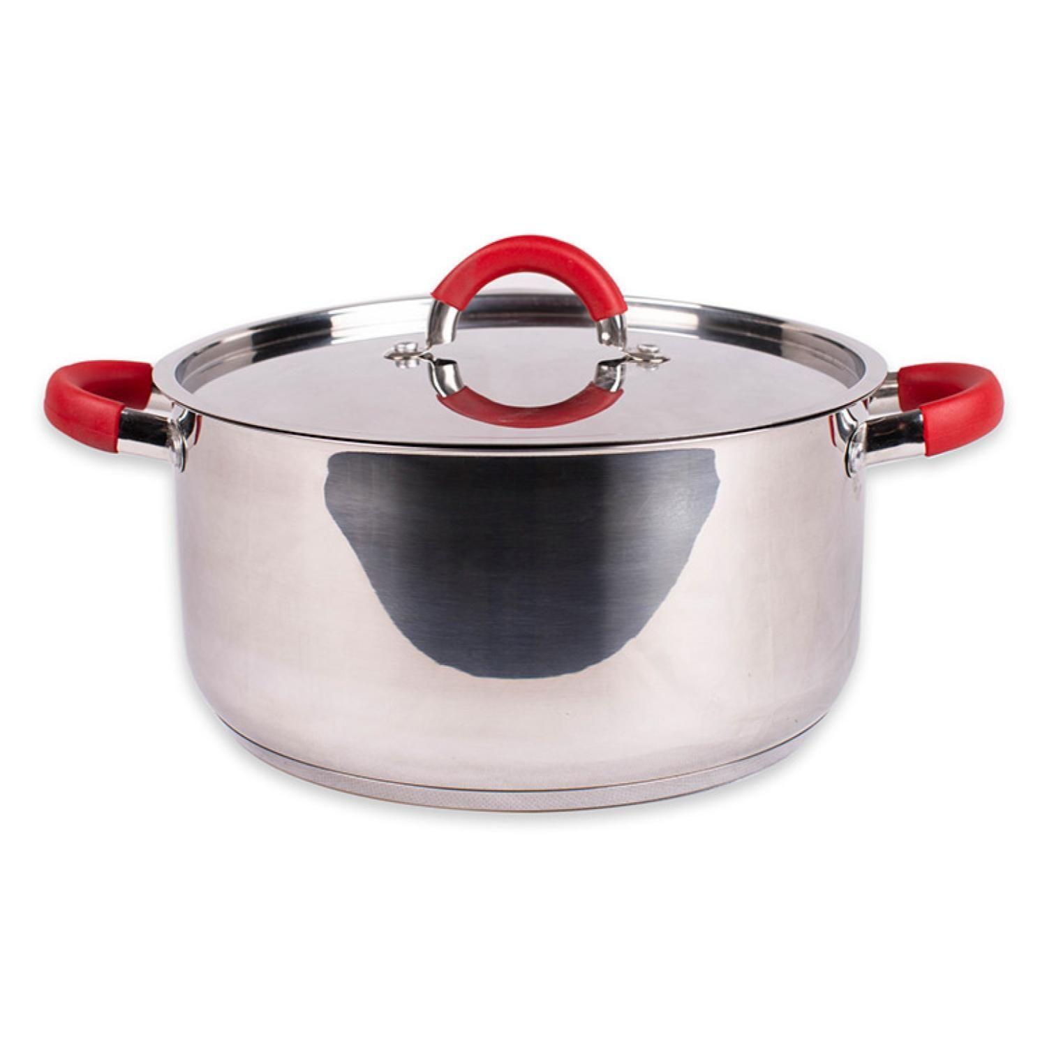 Set De Ollas Bateria De Cocina 8 Piezas Inoxidables Arte Andino-3