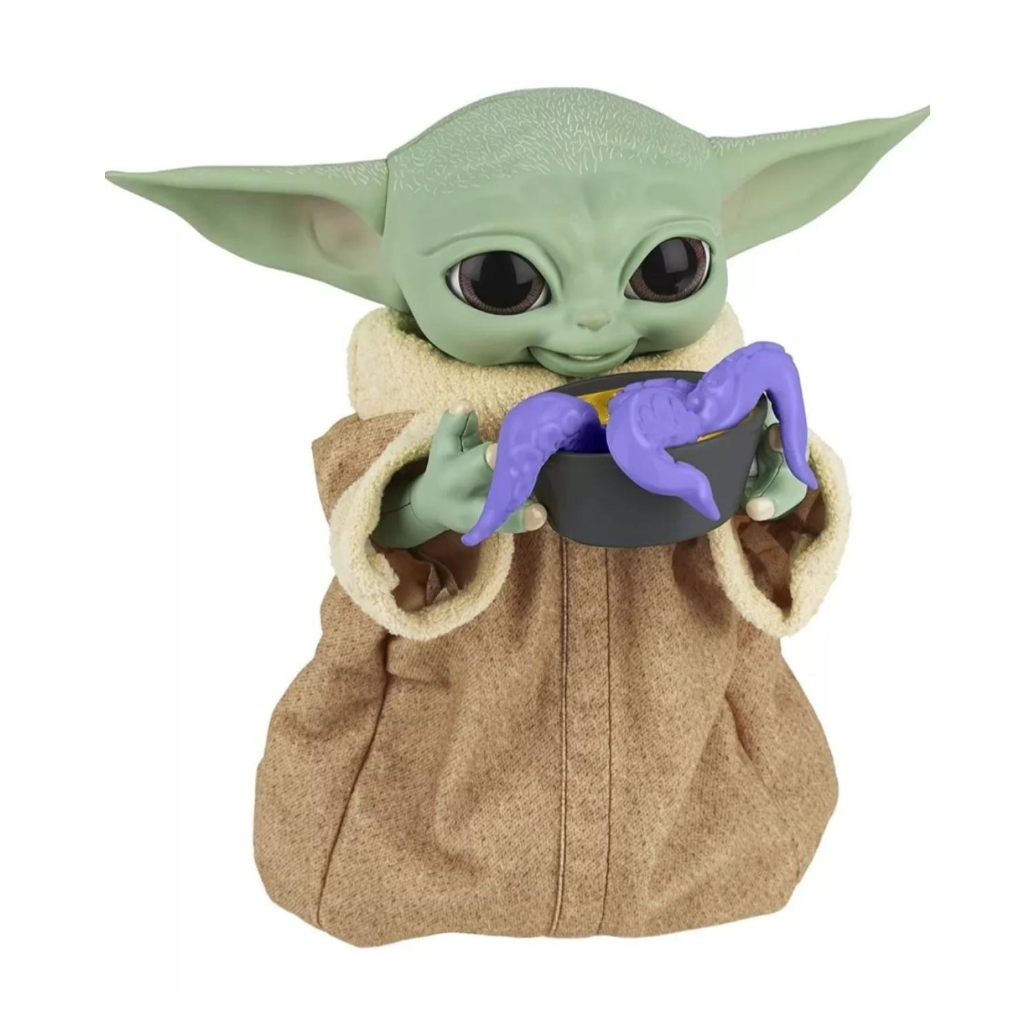 Juguete Figura Baby Yoda Interactivo Star Con Wars Sonidos-2