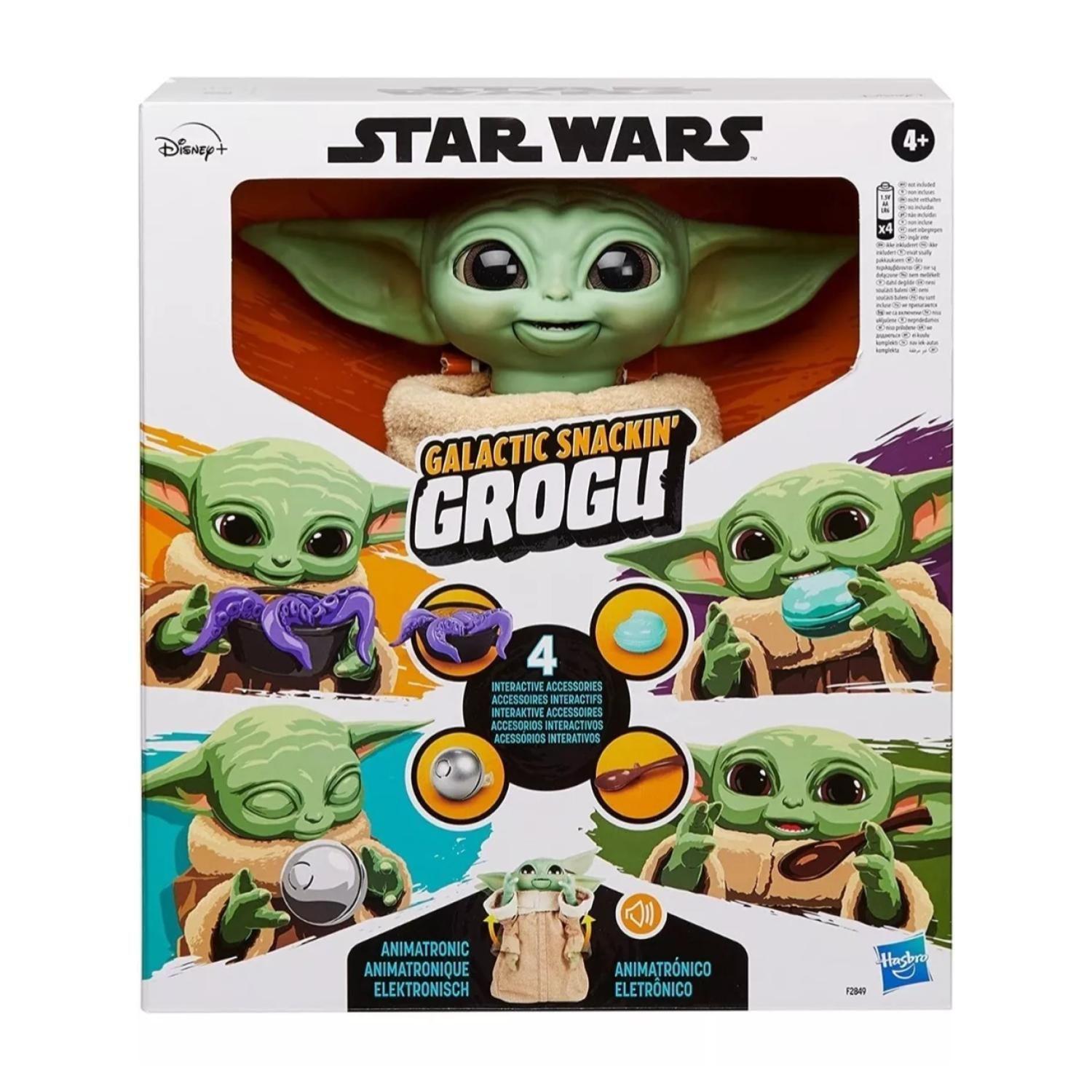 Juguete Figura Baby Yoda Interactivo Star Con Wars Sonidos-3