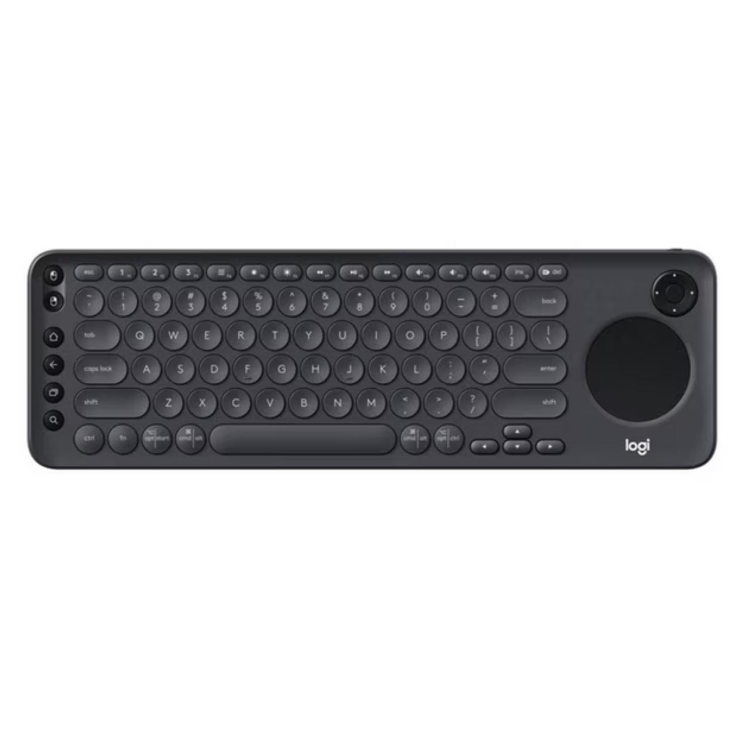 Teclado Inalambrico Slim USB Con TouchPad Negro K600 Logitech-0