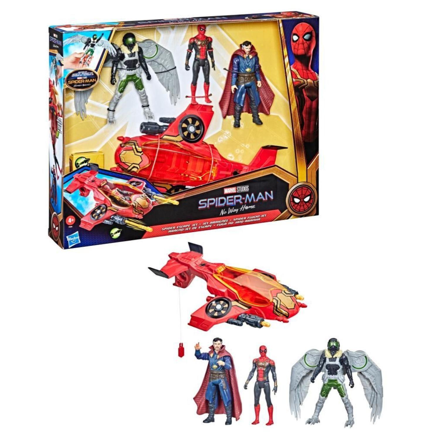 Juguete Figura De Accion Spider Man Jet Escape  Sin Regreso A Casa-5